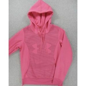 Pink Under Armor hoodie